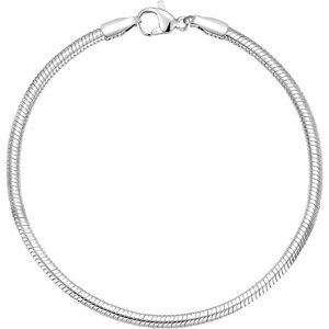 Dainty Snake Chain Bracelet 925 Sterling Silver 14k Gold Bracelet Gifts Women